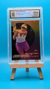 Anna Leigh Waters Arena Club 10 #1 Low PoP 2023 Leaf Autism Foundation SSP $* - Picture 1 of 2