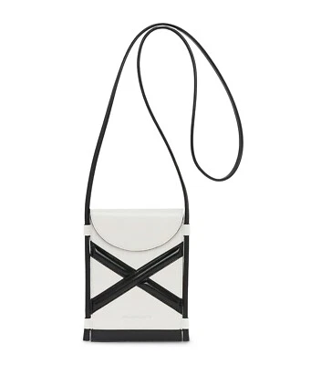 NUEVO CON ETIQUETAS NUEVO Bolso Bandolera Alexander McQueen Micro The Curve $590+ Foto 1 de 4