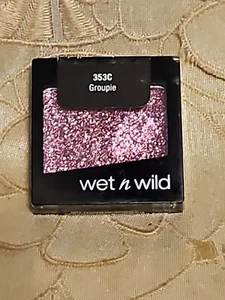 2-Wet n Wild-Color Icon-Glitter Eyeshadow-Single -Pink Shade -#353C GROUPIE-NEW! - Picture 1 of 5