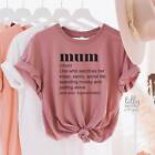 Mum Definition T-Shirt, Funny Mum T-Shirt, Motherhood Is A Walk In The Park