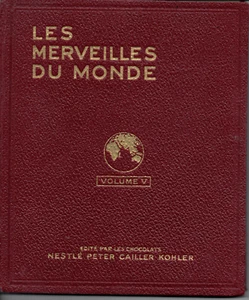 YE 04 - Album Nestlé - LES MERVEILLES DU MONDE - Vol. V - incompleto - Foto 1 di 1