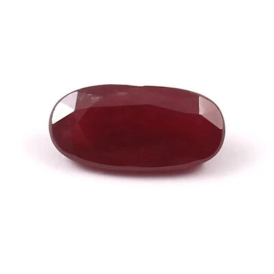 100% Natural Mozambique Red Ruby Unheated 4.10 Ct Cushion Cut Loose Gemstone - Image 1 of 4