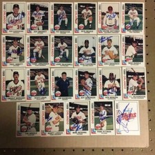 Autographed 1989 Orlando Twins Best Cards Team Set(24 sigs/31 Cards)Paul Sorrent