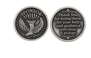 Sponsor Thank You Pocket Token Gratitude Keepsake Coin - Picture 1 of 1