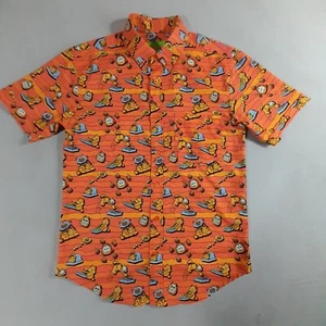 RSVLTS Garfield "Lasagna Love" KUNUFLEX Short Sleeve Men's Small EUC - Picture 1 of 11