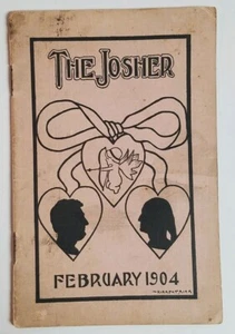 1904 Berea College Student Publication THE JOSHER Valentine Wit Humor Kentucky - Imagen 1 de 12