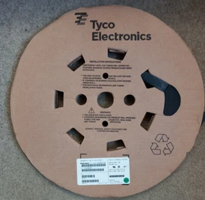 12mm Black Heatshrink Tube 2:1 Ratio Raychem/Tyco 50m - Picture 1 of 3