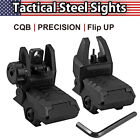 Fiber Optic Iron Sights Flip Up Iron Sights Front And Rear Sight For Picatinny