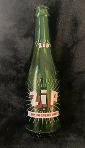 Vtg. Zip 7oz. Soda Bottle...Aliquippa, PA...Red & White ACL - Picture 1 of 6