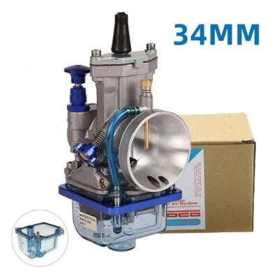 Carburador 34MM PZ34 para 250-350cc Yamaha MX250 MX360 Carb Bike ATV Foto 1 de 4