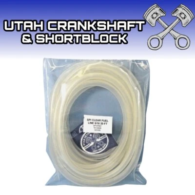 NEW SPI CLEAR FUEL LINE HOSE 5/16" PRE-CUT 20 FT POLARIS HONDA KAWASAKI YAMAHA - Image 1 of 4