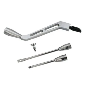 Billet Aluminum GM Column Shifter Turn Signal Lever Hazard Tilt Kit Polished - Picture 1 of 4
