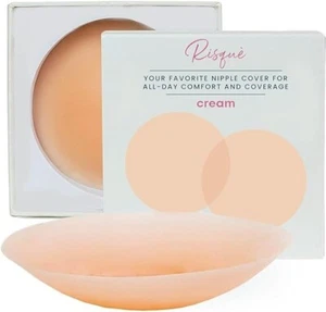 Nipple Covers: Reusable Silicone Adhesive Pasties for Women with a Travel Box - Picture 1 of 4