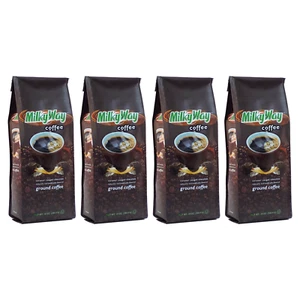 Milky Way Caramel, Nougat & Chocolate Flavored Ground Coffee, 10 oz bag, 4-pack - Picture 1 of 5