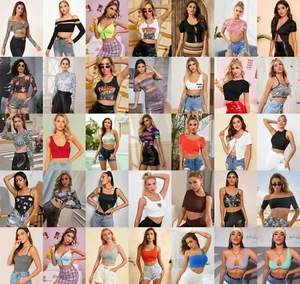 Lot 12 pcs Wholesale Women Dresses Bottoms Tops Lingerie Bikini S M L XL - Picture 1 of 10
