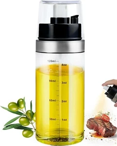 Ölsprühflasche für Heißluftfritteuse Ölspray mit Skala, 2-in-1 Ölsprüher für die - Bild 1 von 6