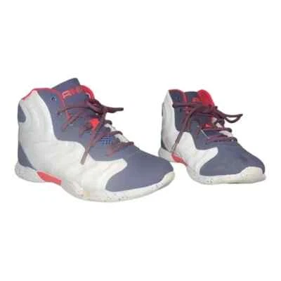 And1 Boys' Assist 2.0 Athletic Sneakers Blue, White Red 3M EUC - Image 1 of 4