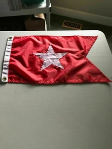 RMS Titanic White Star Line genähte Burgee Flagge 24 x 43 Zoll Versand JETZT! - Bild 1 von 9