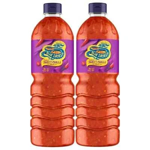 Blue Dragon Sweet Chilli Dipping Sauce Red Chillies Garlic Thai Rich Pack 2 x 1L - Picture 1 of 6