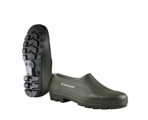 Dunlop Green Unisex Waterproof Garden Welly Shoes Gardening Clogs B350611 - UK 8 - Picture 1 of 1