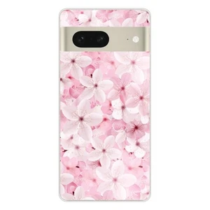 Coque en silicone imprimée compatible Google Pixel 7 Sakura - Photo 1 sur 6