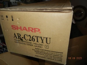 sharp AR-C26tyu        NOS  sealed,   yellow,    its in my way, anyone need this - Picture 1 of 6