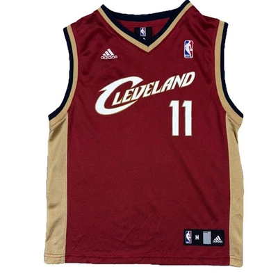 Vintage Zydrunas Ilgauskas Cleveland Cavaliers Adidas NBA Jersey Youth Medium - Image 1 of 4