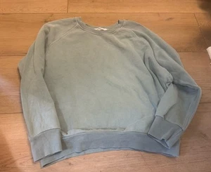 Perfect White Tee Green Sweatshirt Large - Picture 1 of 4