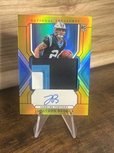 JONATHON BROOKS 2024 Panini Tesori Nazionali ORO #/10 Rookie Patch AUTO SSP - Foto 1 di 7