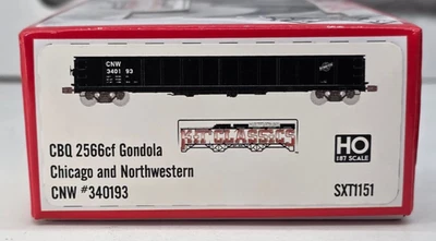 Scaletrains Kit Classics CBQ 2566cf Gondola CNW #340193 HO scale Unassembled Kit - Image 1 of 3