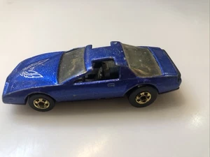 1982 Hot Wheels Pontiac Firebird Spectraflame blau gold Hong Kong Diecast Auto - Bild 1 von 6