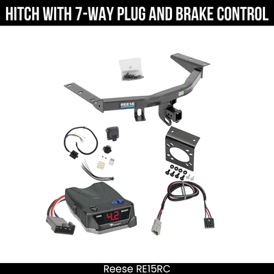 Control de freno de cableado Reese Tow PKG para receptor de 2" clase 4 14-20 Acura MDX 44778 Foto 1 de 4