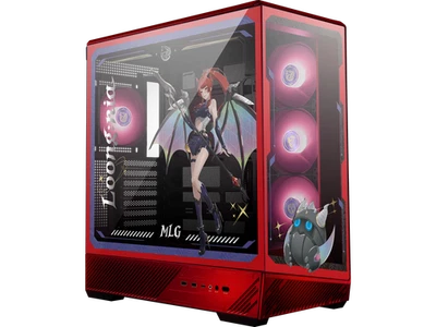 MSI PANO 130R MLG EDITION - ATX Mid-Tower Gaming PC Case - 270-degree Tempered - Image 1 of 4