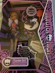 Monster High Clawdeen Wolf Reproduktion Puppe Creeproduction 2024 Tinte auf Karton Frt - Bild 1 von 4