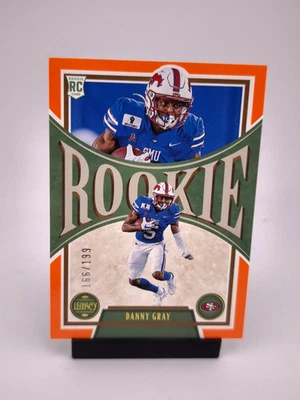 Danny Gray RC /199 ORANGE 2022 Panini Legacy NFL San Francisco 49ers - Image 1 of 2