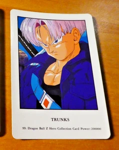 DRAGON BALL Z DBZ HERO COLLECTION PART 1 CARD REG CARTE 99 MADE IN JAPAN NM - Bild 1 von 2