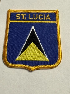 St. Lucia embroidered patch new - Picture 1 of 2