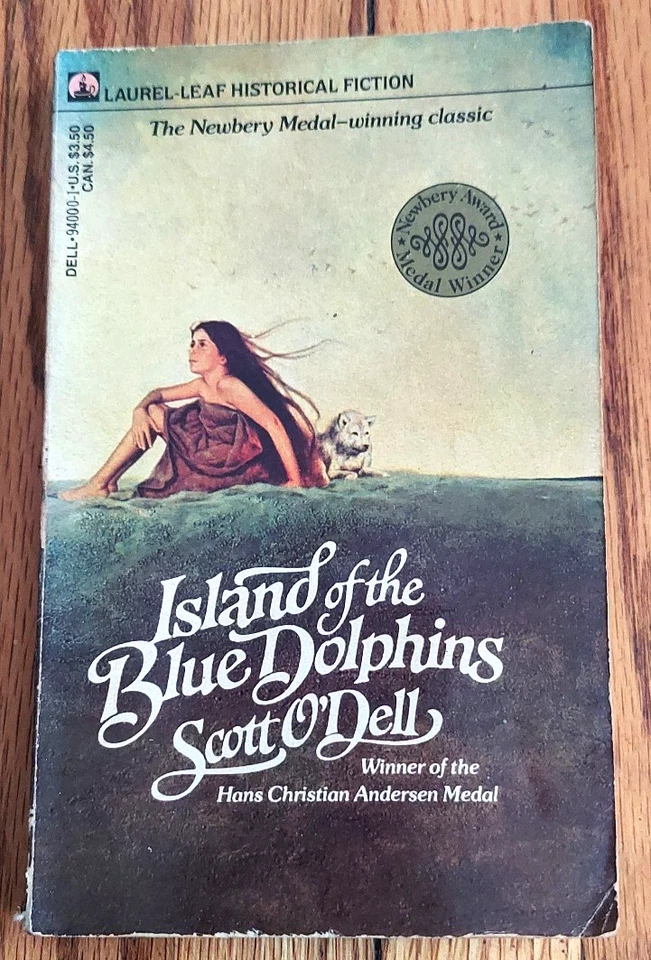 Island of the Blue Dolphins by Scott O'Dell 1960 Paperback Foto 1 de 2