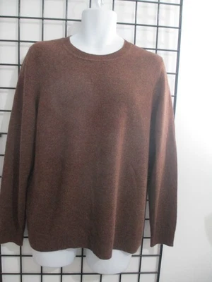APT 9  🔥  MENS XL==RUST BROWN /  CASHMERE  / CREW NECK SWEATER - Image 1 of 4
