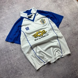 Rare Bury FC Football Shirt VOI Bury Metro Size S 2000s Vintage - Picture 1 of 16