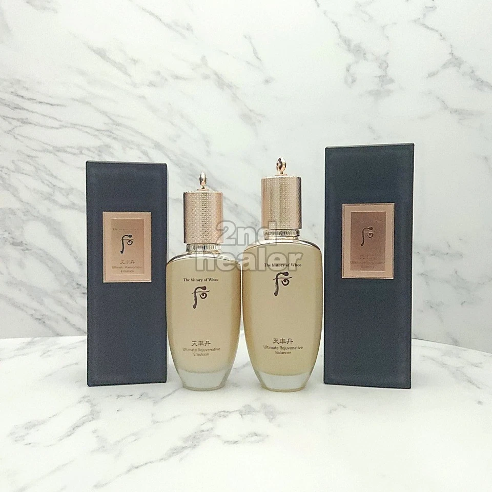 Whoo Cheonyuldan Ultimate Rejuvenative Emulsion 110ml + Balancer 150ml Set - image 1 of 4