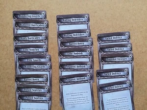 LOT OF KEEP SET UP CARDS LEAGUE OF INFAMY G295 - Imagen 1 de 1