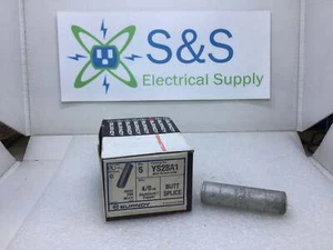 Burndy YS28A1 Butt Splice 4/0 Str Aluminum/Copper - Picture 1 of 4
