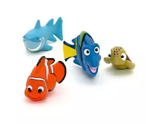 Disney Store Finding Dory Bath squeeze toy Set Nemo Dory Squirt Bruce New gift - Picture 1 of 1