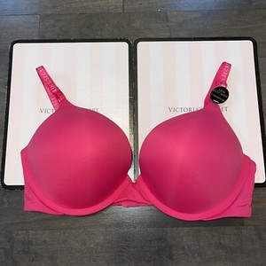 New Victoria’s Secret 32D Bombshell Miraculous Plunge Bra Add 2 Cup Size Push Up