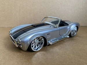 Jada Toys 1965 Shelby Cobra 427 S/C, 1:24 Scale, Silver, Spares Or Repairs. - Picture 1 of 16