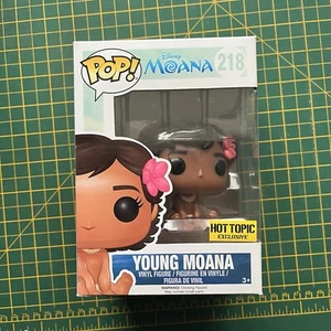 Disney Funko Pop #218 Young Moana Hot Topic Exclusive - Picture 1 of 6