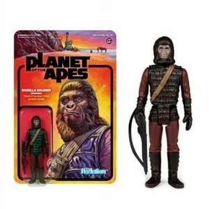 Super7 ReAction Figure Planet Of The Apes GORILLA SOLDIER (Hunter) Mint - Picture 1 of 1