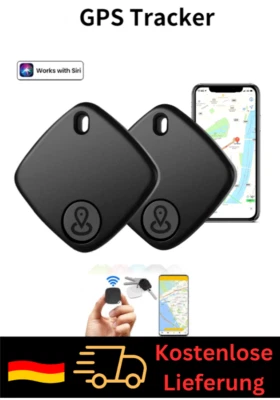 2er GPS Tracker Auto Fahrzeug Kinder Hunde Echtzeit Tracking Wasserdicht Air tag - Bild 1 von 4