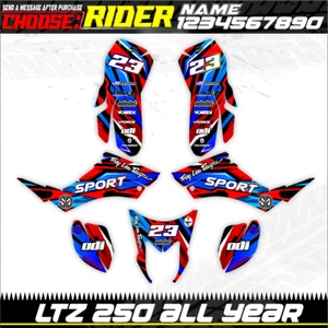 Custom Graphics Suzuki LTZ 250Z 250 Z Vinyl Resistant ATV Decal Kit - Bild 1 von 1